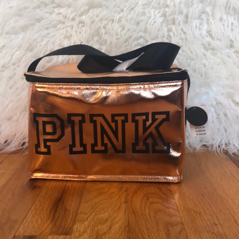 Pink gold lunchbox